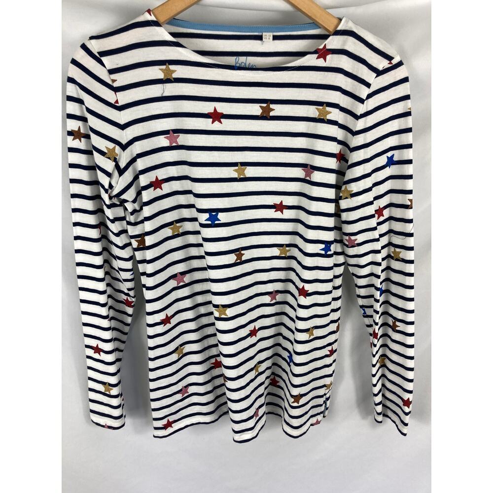 Boden Star and Stripe Long Sleeve Tshirt Size 8